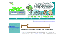 Desktop Screenshot of enfance-prevention.fr
